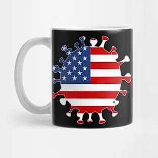 Coronavirus - COVID 19 - USA Mug